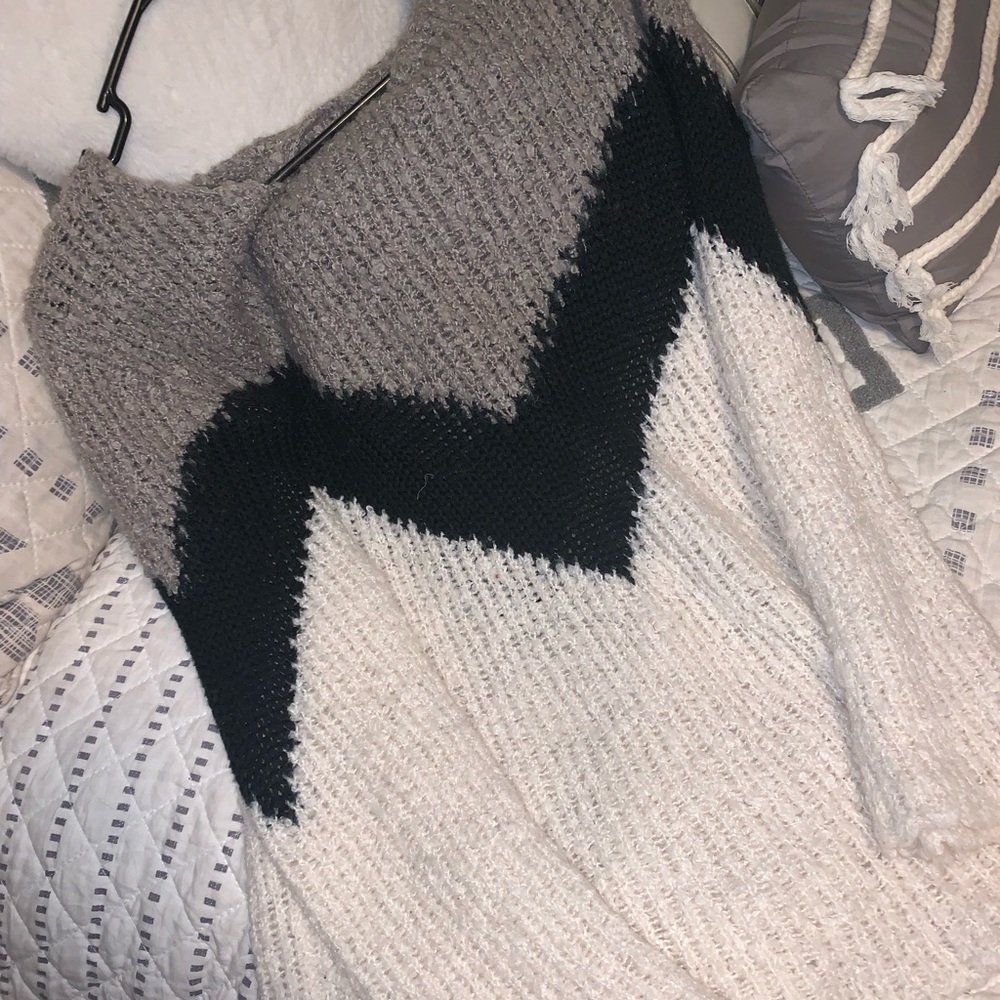 Long flowy sweater